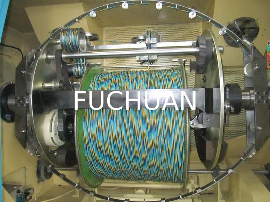 Máquina Trenzadora de Alambre de Cobre Desnudo de Doble Torsión con Control por Computadora