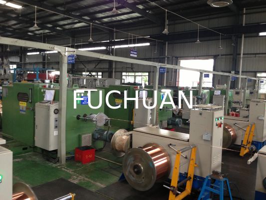 Equipo automático del Buncher de la máquina FUCHUAN del alambre de cobre de la torsión doble que agrupa