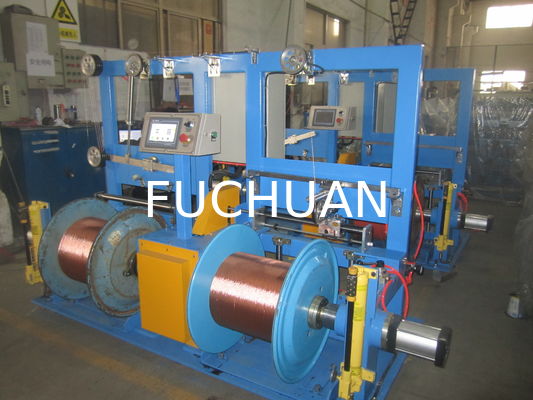 Máquina de agrupación de alambre de cobre torsión de baja ruido de piso pequeño Extrusión de cables