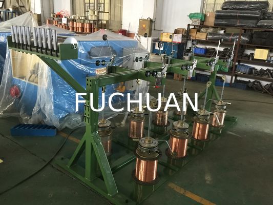 Equipo estañado de alambre de cobre desnudo de la máquina que agrupa la torsión doble potente