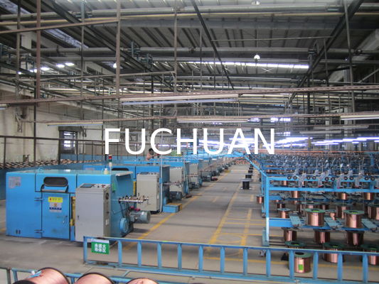 Equipo de máquina que agrupa el alambre de cobre revestido de plata estañado de FUCHUAN