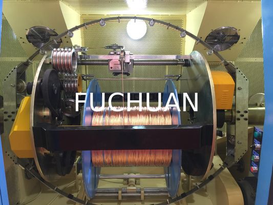 Torsión del doble del alambre de cobre del azul de cielo que agrupa el cable del PLC de la máquina que tuerce el equipo