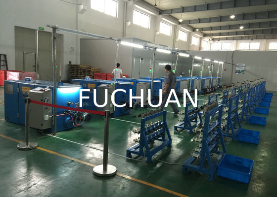 0.03mm máquina de torsión de alambre de cobre 24 zonas equipo de doble torsión