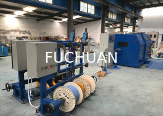 Máquina de la torsión del alambre de la base del cobre de Fuchuan sola cable de los 30MM - de los 200MM que pone el equipo
