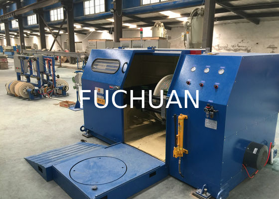 Cuadro de alambre de cobre de Fuchuan Máquina de torsión simple Cable de colocación 500Rpm Velocidad máxima