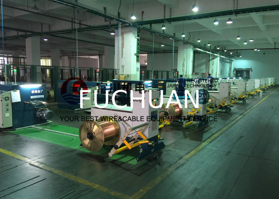 Maquinaria de torsión de cable de la máquina de agrupación de alambre de cobre de doble torsión azul cielo
