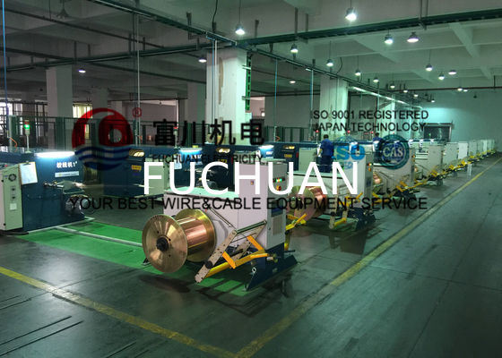 Echada 6.3-52.3 del Buncher de la máquina que agrupa de la torsión del doble de la pantalla táctil de FUCHUAN