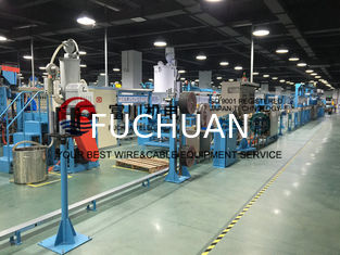Máquina de la protuberancia del PVC de Fuchuan para el diámetro 6-25m m del alambre del cable de transmisión con el tornillo 90m m