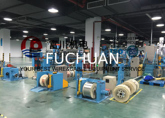 Máquina de la protuberancia de cable LAN de Fuchuan con 65 la máquina principal de la inyección de la máquina 35 del extrusor