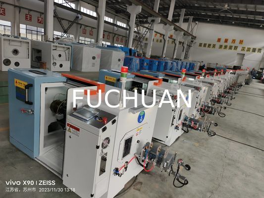Mejorar el rendimiento Automatización de la máquina de agrupación de alambre Velocidades de torsión 1800-3000m min