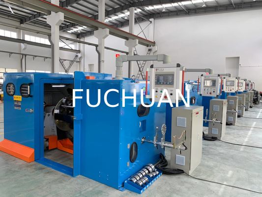 alambre de cobre automático del poder 7.5KW que agrupa la máquina que entrelaza velocidad mínima del 100m