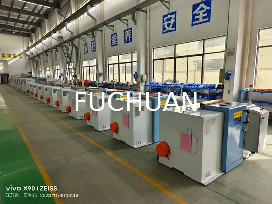 Especificaciones de producción de alambre de la máquina de agrupación de doble giro de 15-60 mm Pitch Scope