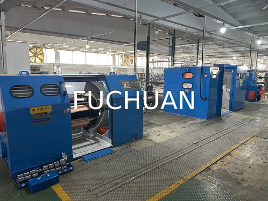 Entrelazando velocidad mínima automática de la máquina el 100m del alambre de cobre de 100-350kg h