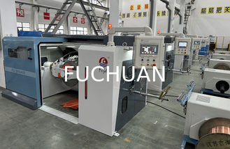 Máquina de agrupamiento de alambre de cobre desnudo con pitches eléctricos de cambio de dirección de torsión S o Z y sistema de control PLC