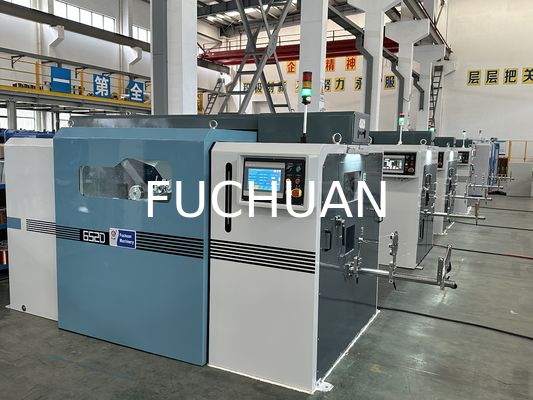 Máquina agrupadora de doble torsión Fuchuan, alambre de cobre estañado para encalladura, 630