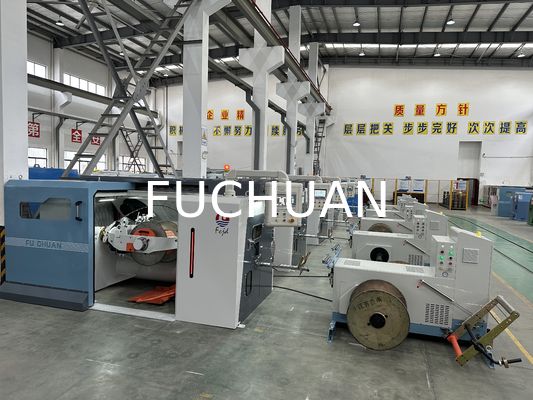 Alambre de cobre de torsión doble que agrupa la cubierta 0,8 mm2 de la máquina 16 mm2 trenzado Fuchuan