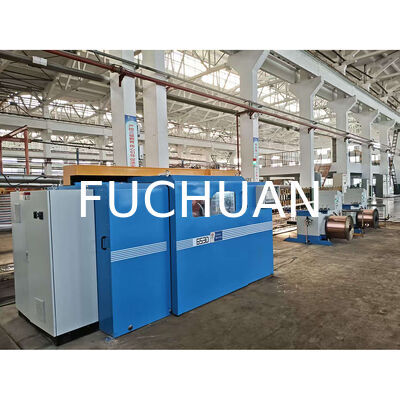 Cable de cobre de alta velocidad Fuchuan 800 que agrupa el trenzado de torsión doble de la máquina