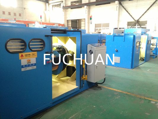 FUCHUAN 4000 Twist Copper Wire Bunching Machine El funcionamiento de la pantalla táctil 19 piezas