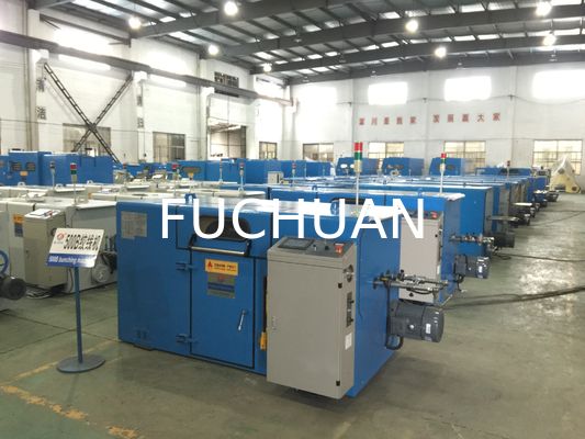 0.04-2.52mm Cables de cobre desnudo Cables enlatados CCA Twisting Bunching Buncher Machine