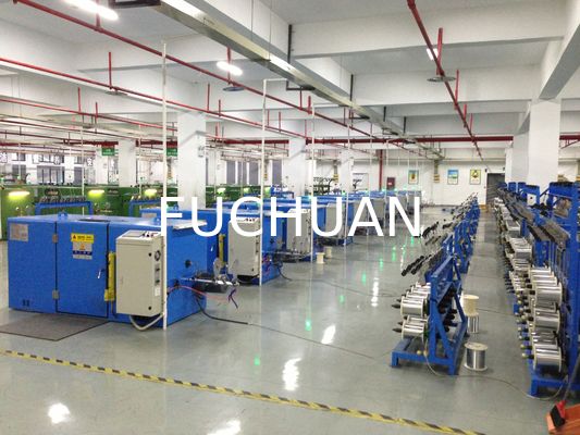 0.04-2.52mm Cables de cobre desnudo Cables enlatados CCA Twisting Bunching Buncher Machine