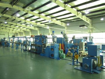 máquinas extrusoras de líneas de extrusión de cables eléctricos para materiales de pvc