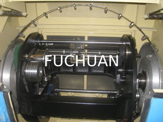 alambre 7.5Kw que tuerce el equipo del Buncher del alambre del azul de cielo de FUCHUAN 2.5Kgf de la máquina