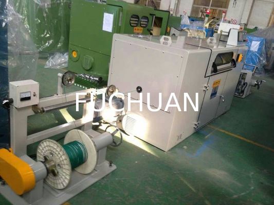 Equipo FUCHUAN de la máquina de torsión del alambre del doble del cable LAN automático