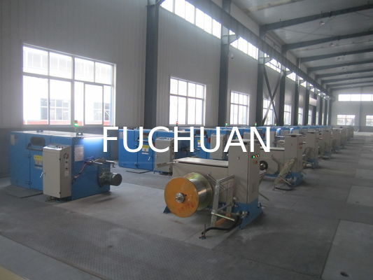 Equipo automático del Buncher de la máquina FUCHUAN del alambre de cobre de la torsión doble que agrupa