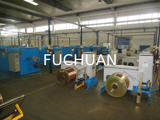 Equipo automático del Buncher de la máquina FUCHUAN del alambre de cobre de la torsión doble que agrupa
