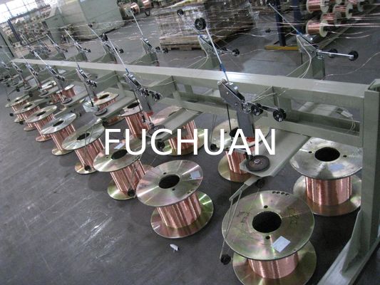 El tipo pasivo del alambre paga el equipo automático de la máquina que agrupa la torsión doble