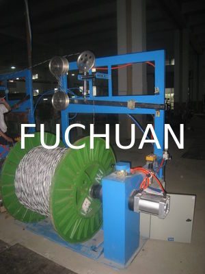 Máquina de agrupamiento de alambre de núcleo eléctrico de eje único de tipo activo