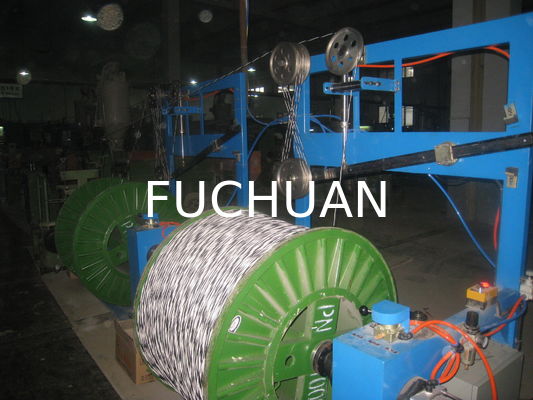 Máquina de agrupamiento de alambre de núcleo eléctrico de eje único de tipo activo
