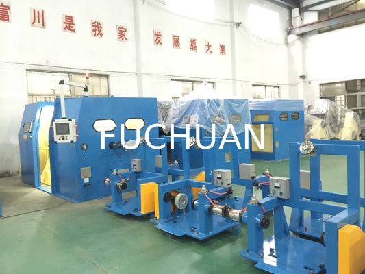Máquina de atar alambre estañado Diámetro de torsión 1000 mm Equipo de trenzado de cables