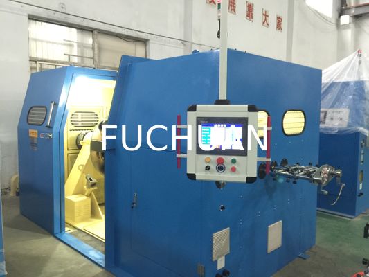 Máquina de atar alambre estañado Diámetro de torsión 1000 mm Equipo de trenzado de cables