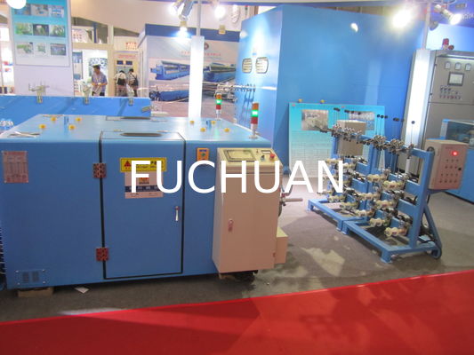 Máquina Torcedora de Alambre de Cobre de Doble Cabezal 1.2Kgf Equipo de Ancho Ajustable