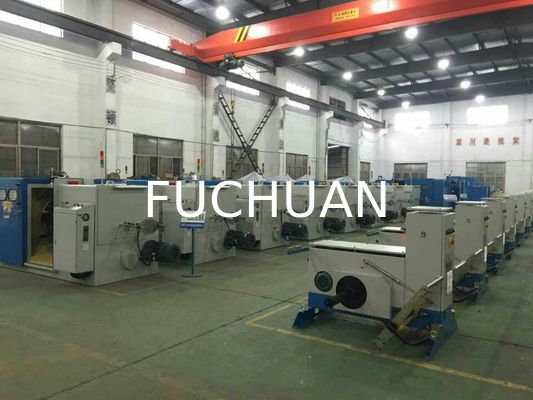 Máquina de pago activo de bobinas de dibujo múltiple Máquina de agrupamiento de alambre de cobre