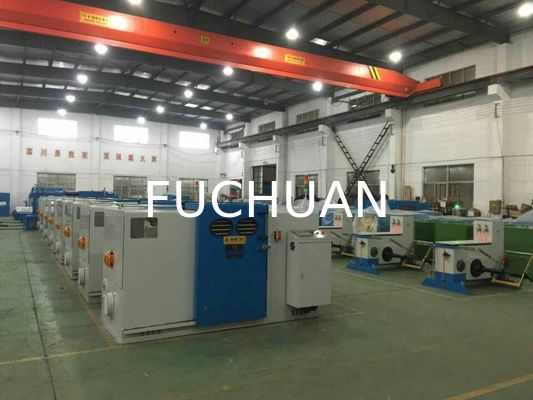 Máquina de pago activo de bobinas de dibujo múltiple Máquina de agrupamiento de alambre de cobre