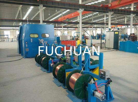 Máquina de atar alambre con camisa de plata, equipo retorcedor de alambre esmaltado