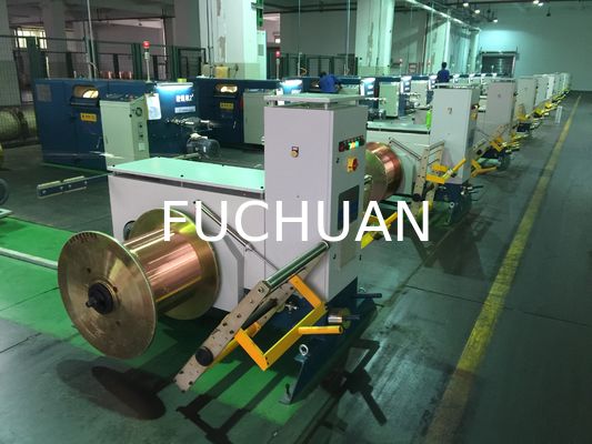 Máquina trenzadora de alambre de doble torsión con certificación ISO para alambre de cobre de 0,52 mm