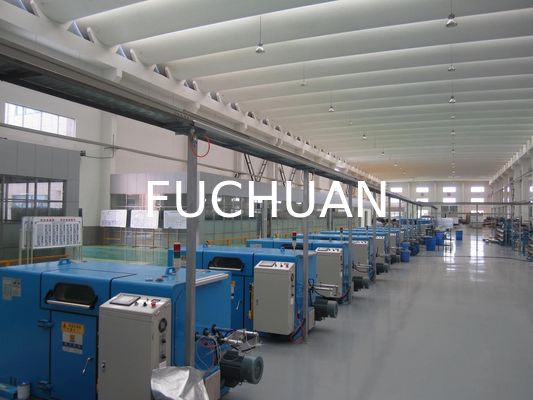 Equipo de máquina que agrupa el alambre de cobre revestido de plata estañado de FUCHUAN