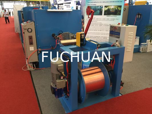 Área normal 0,3 de la sección de trenzado de la máquina de torsión del alambre de Fuchuan FC-650C 4 mm2