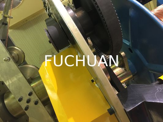 Operación de pantalla táctil de la máquina agrupadora de torsión doble verde Apple de Fuchuan FC-800B