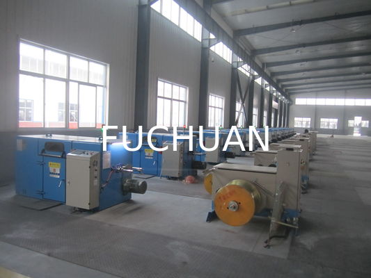Operación de pantalla táctil de la máquina agrupadora de torsión doble verde Apple de Fuchuan FC-800B