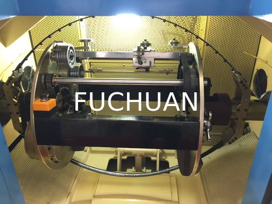 Cable de alambre de cobre desnudo de doble torsión que agrupa el equipo automático de la máquina