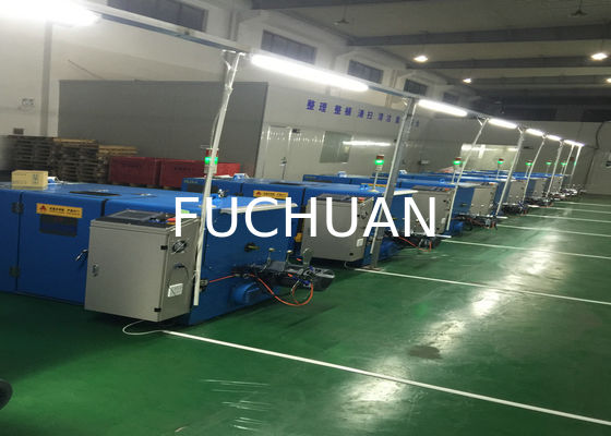 0.03mm máquina de torsión de alambre de cobre 24 zonas equipo de doble torsión