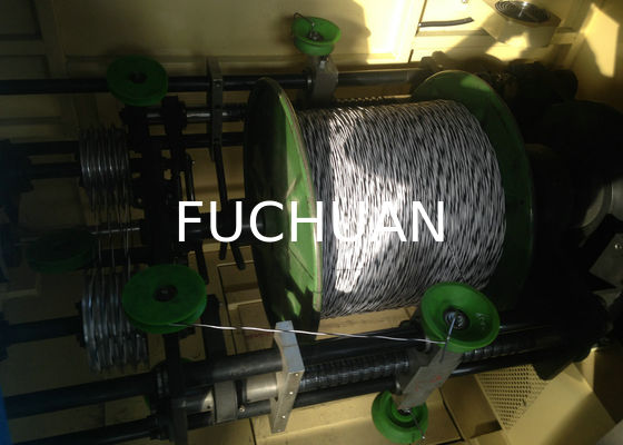 Cuadro de alambre de cobre de Fuchuan Máquina de torsión simple Cable de colocación 500Rpm Velocidad máxima