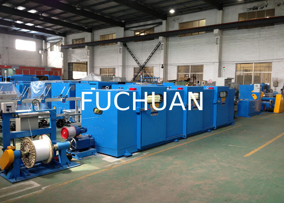 La máquina de la torsión del alambre del azul de cielo que tuerce 400x25x276 paga el equipo de la bobina