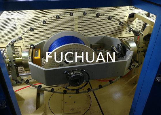 La máquina de la torsión del alambre del azul de cielo que tuerce 400x25x276 paga el equipo de la bobina