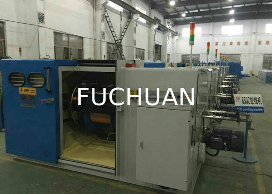 Área normal 0,3 de la sección de trenzado de la máquina de torsión del alambre FC-650C equipo de 4 mm2