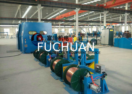 Máquina de agrupamiento de alambre con chaqueta de plata de 18,5 kW Equipo de operación con pantalla táctil